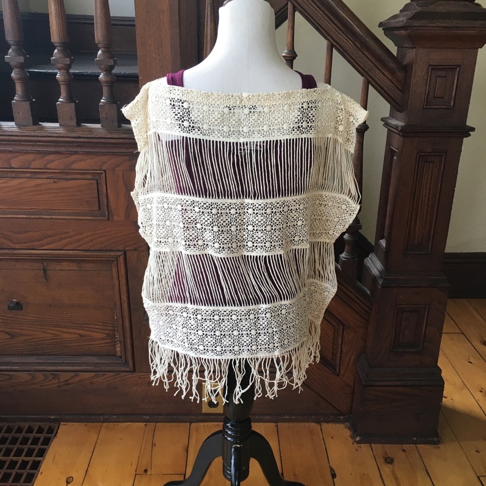 Anthropologie Macrame Top - image 4